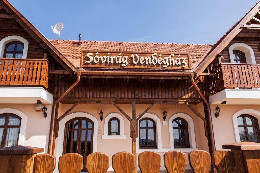 ホテル Sovirag Vendeghaz ホルトバージ エクステリア 写真